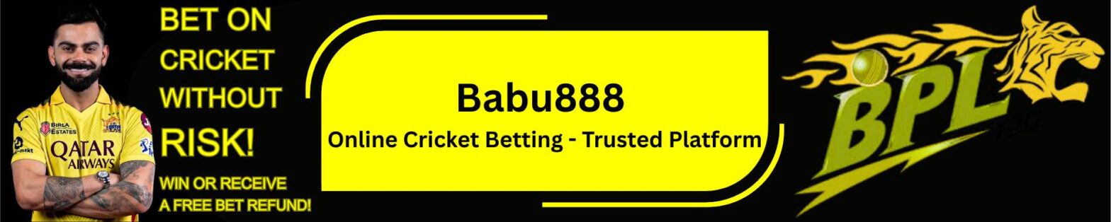 Babu888 Banner